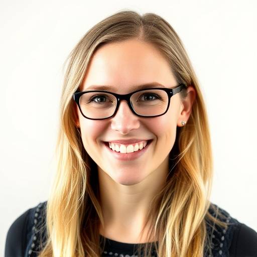 Headshot of Chloe Davies, an improv comedian and teacher.
