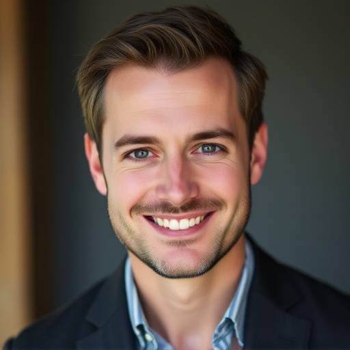Headshot of Thomas Blackwood, a professional voice actor.